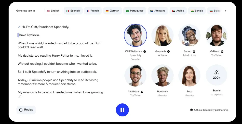 speechify-ai-voice