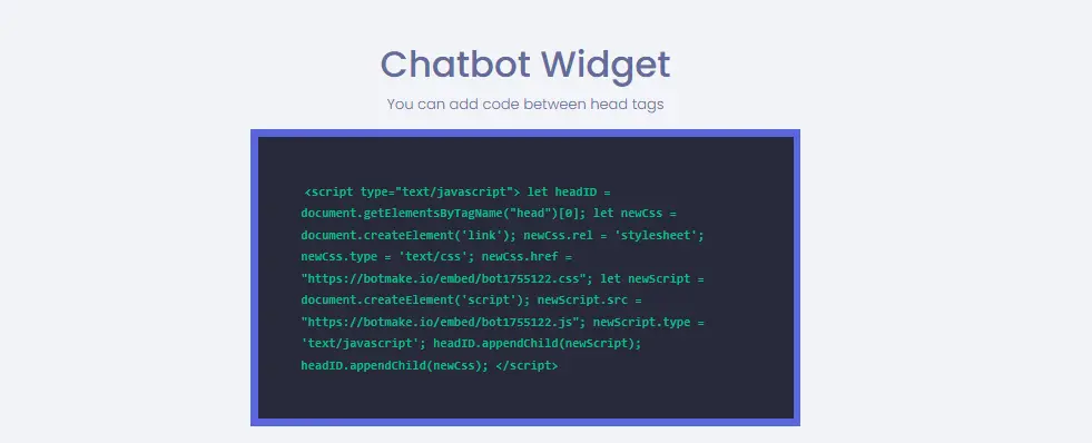 botmake-ioembed-chatbots