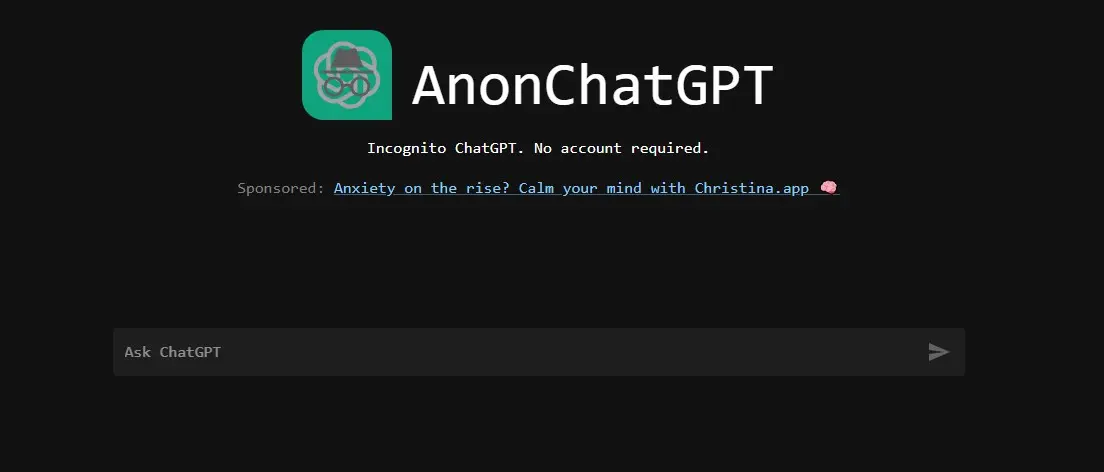 AnonChatGPT